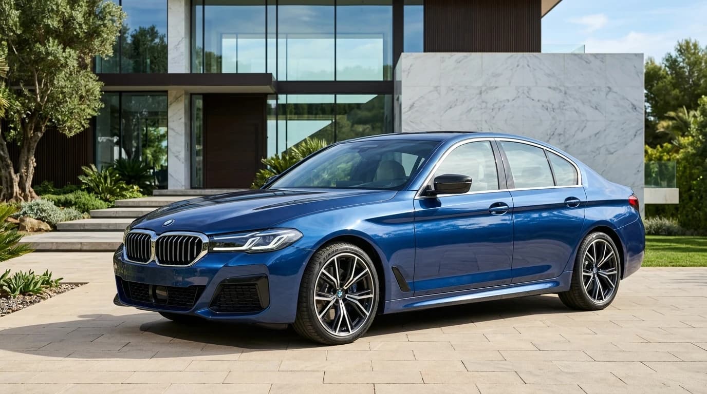 BMW 5 Series - Luxury Chauffeur Car Rental Mumbai